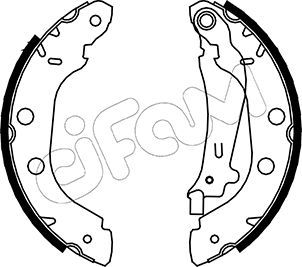 Brake Shoe Set CIFAM 153-354