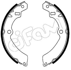 CIFAM 153-397 Brake Shoe Set