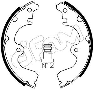 Brake Shoe Set CIFAM 153-425