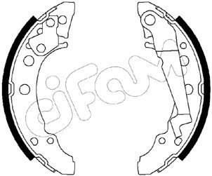 Brake Shoe Set CIFAM 153-470