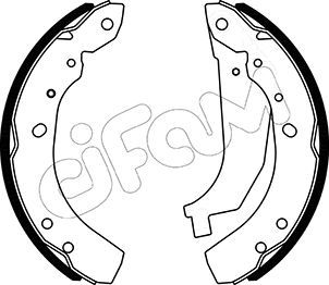 Brake Shoe Set CIFAM 153-482