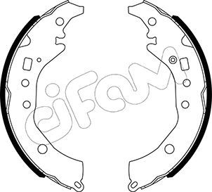 Brake Shoe Set CIFAM 153-517