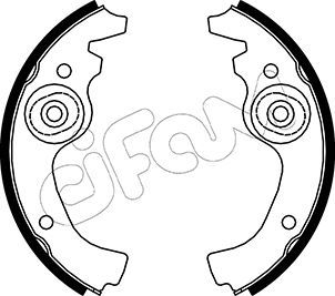 Brake Shoe Set CIFAM 153-055