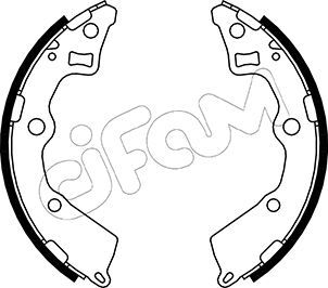 CIFAM 153-229 Brake Shoe Set