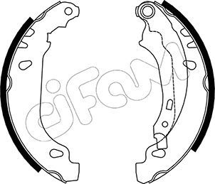 CIFAM 153-328 Brake Shoe Set