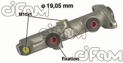 Brake Master Cylinder CIFAM 202-074