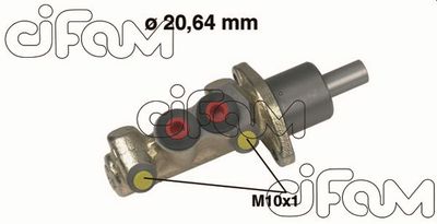 Brake Master Cylinder CIFAM 202-125