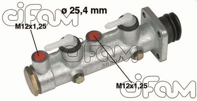 Brake Master Cylinder CIFAM 202-140