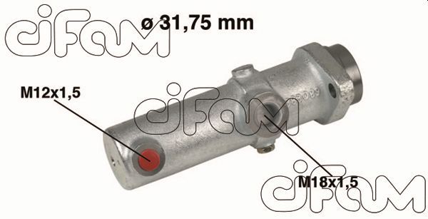 CIFAM 202-151 Brake Master Cylinder