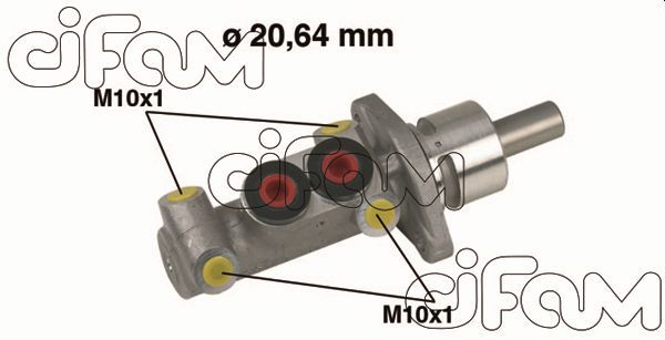 CIFAM 202-277 Brake Master Cylinder