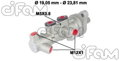 Brake Master Cylinder CIFAM 202-626