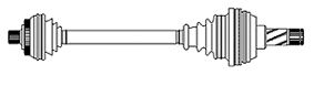 CIFAM 655-360 Drive Shaft