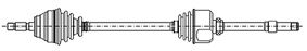 Drive Shaft CIFAM 655-737