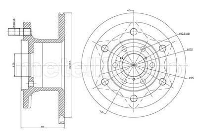 Brake Disc CIFAM 800-079