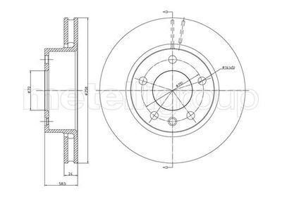 Brake Disc CIFAM 800-194