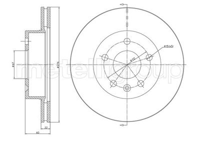 Brake Disc CIFAM 800-416