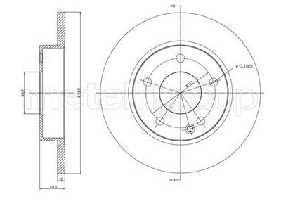 Brake Disc CIFAM 800-470C