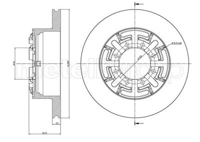 Brake Disc CIFAM 800-477