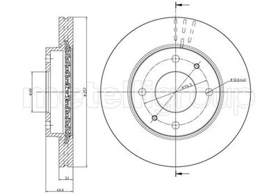 Brake Disc CIFAM 800-591