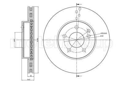 Brake Disc CIFAM 800-600C