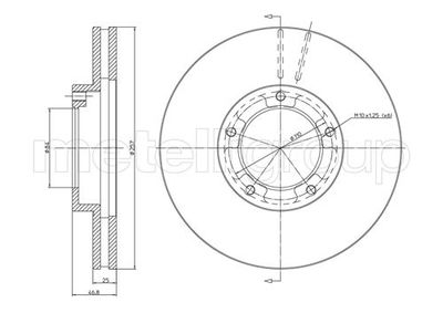 Brake Disc CIFAM 800-716