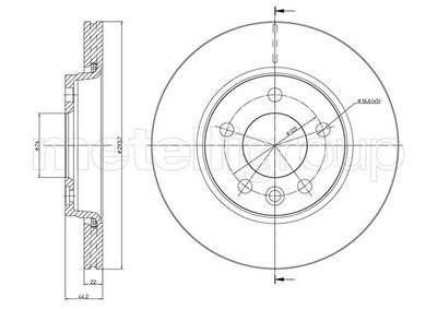 Brake Disc CIFAM 800-728