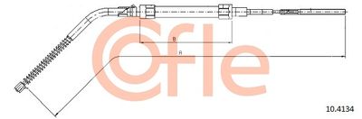 Cable Pull, parking brake COFLE 10.4134