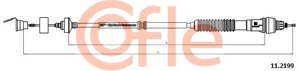 COFLE 11.2199 Cable Pull, clutch control