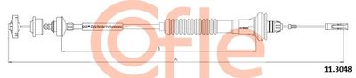 Cable Pull, clutch control COFLE 92.11.3048