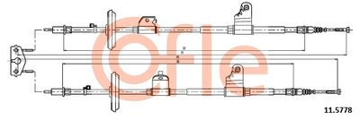 Cable Pull, parking brake COFLE 92.11.5778