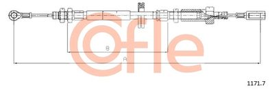 Cable Pull, parking brake COFLE 92.1171.7