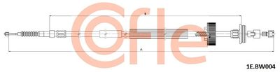 Cable Pull, parking brake COFLE 92.1E.BW004