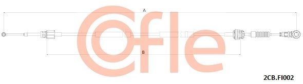COFLE 92.2CB.FI002 Cable Pull, manual transmission