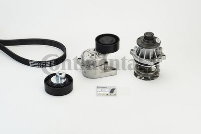 Water Pump + V-Ribbed Belt Kit CONTINENTAL CTAM 6PK1555WP2