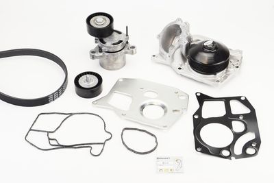 Water Pump + V-Ribbed Belt Kit CONTINENTAL CTAM 6PK1660WP2