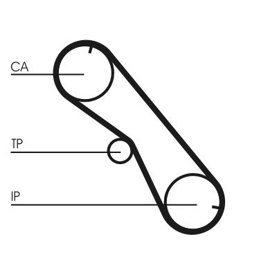 Timing Belt Kit CONTINENTAL CTAM CT1089K2