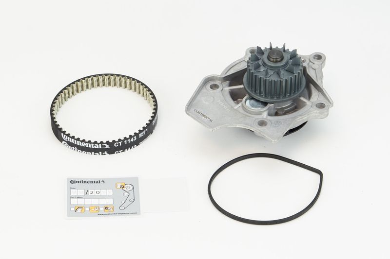 CONTINENTAL CTAM CT1143WP1 Water Pump & Timing Belt Kit