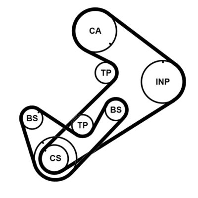 CONTINENTAL CTAM CT921K3PRO Timing Belt Kit