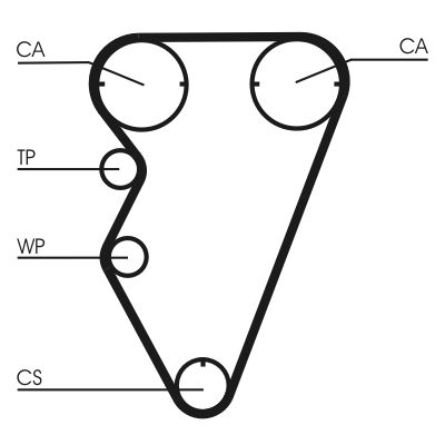 Timing Belt Kit CONTINENTAL CTAM CT929K2