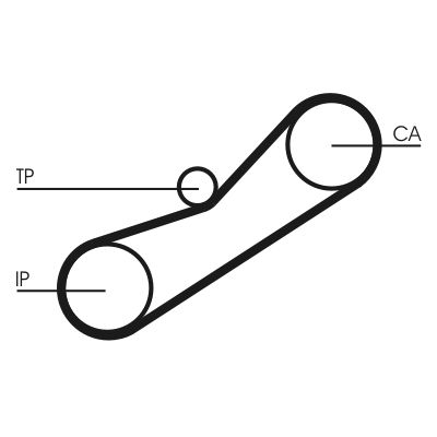 CONTINENTAL CTAM CT950K1 Timing Belt Kit