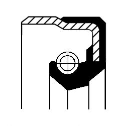 Shaft Seal, differential CORTECO 01020047B