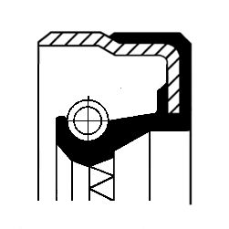 Shaft Seal, differential CORTECO 01020048B