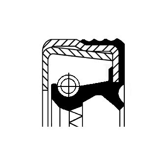 Shaft Seal, differential CORTECO 12015770B