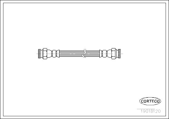 CORTECO 19018120 Brake Hose