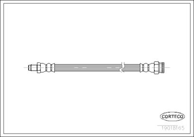 Brake Hose CORTECO 19018165