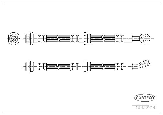 CORTECO 19032214 Brake Hose