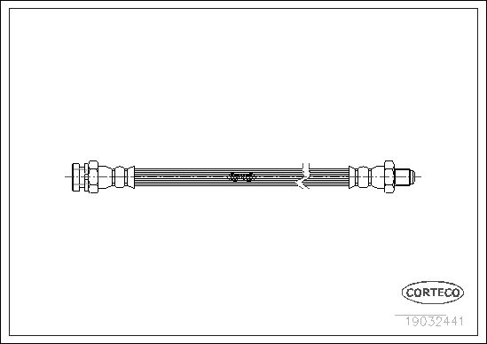 CORTECO 19032441 Brake Hose