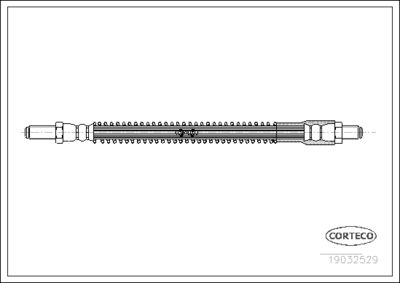 Brake Hose CORTECO 19032529