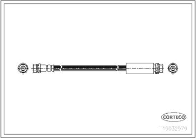 Brake Hose CORTECO 19032979