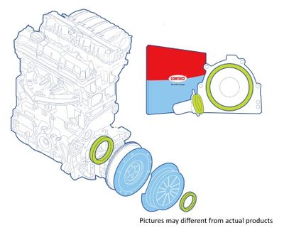 Shaft Seal Set, clutch CORTECO 19135320